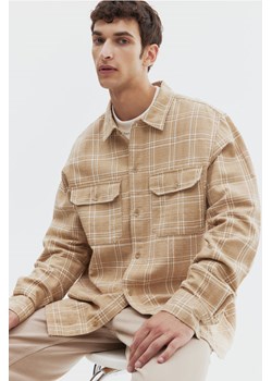 H & M - Koszula wierzchnia Regular Fit - Beżowy ze sklepu H&M w kategorii Koszule męskie - zdjęcie 171174971