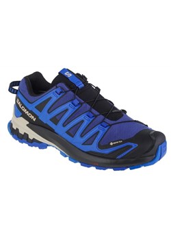 Buty do biegania Salomon Xa Pro 3D v9 Gtx M 472703 niebieskie ze sklepu ButyModne.pl w kategorii Buty sportowe męskie - zdjęcie 171175383