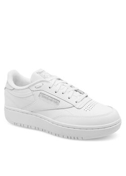 Reebok Sneakersy Club C Double 100006321 Biały ze sklepu MODIVO w kategorii Buty sportowe damskie - zdjęcie 171178241