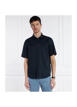 BOSS BLACK Lniana koszula S-LIAM-ken | Regular Fit ze sklepu Gomez Fashion Store w kategorii Koszule męskie - zdjęcie 171178750