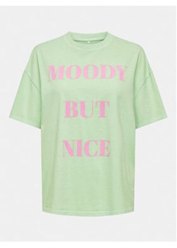 ONLY T-Shirt Rilly 15316994 Zielony Regular Fit ze sklepu MODIVO w kategorii Bluzki damskie - zdjęcie 171182704