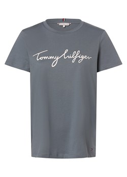 Tommy Hilfiger Koszulka damska Kobiety Bawełna blue stone nadruk ze sklepu vangraaf w kategorii Bluzki damskie - zdjęcie 171184142