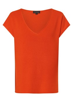 Franco Callegari Sweter damski Kobiety Bawełna pomarańczowy jednolity ze sklepu vangraaf w kategorii Swetry damskie - zdjęcie 171184161
