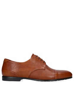 Męskie półbuty ze skóry naturalnej, Conhpol, CE6387-01 ze sklepu Konopka Shoes w kategorii Półbuty męskie - zdjęcie 171187473