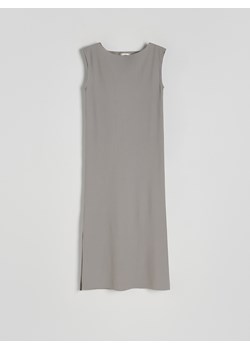 Reserved - Sukienka midi - ciemnoszary ze sklepu Reserved w kategorii Sukienki - zdjęcie 171188433