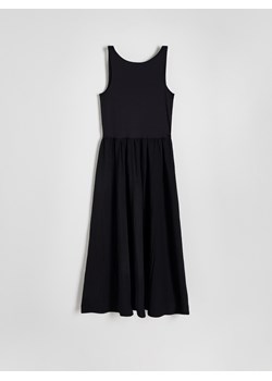 Reserved - Sukienka midi - czarny ze sklepu Reserved w kategorii Sukienki - zdjęcie 171188584