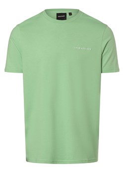 Lyle & Scott Koszulka męska Mężczyźni Bawełna seledynowy jednolity ze sklepu vangraaf w kategorii T-shirty męskie - zdjęcie 171188710