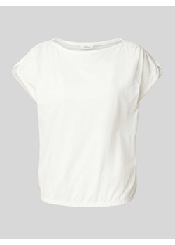 T-shirt w jednolitym kolorze ze sklepu Peek&Cloppenburg  w kategorii Bluzki damskie - zdjęcie 171188853