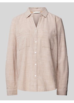 Bluzka z wykładanym kołnierzem ze sklepu Peek&Cloppenburg  w kategorii Koszule damskie - zdjęcie 171188860