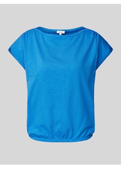 T-shirt w jednolitym kolorze ze sklepu Peek&Cloppenburg  w kategorii Bluzki damskie - zdjęcie 171188934