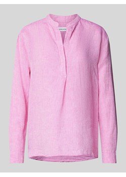Bluzka lniana z dekoltem serafino ze sklepu Peek&Cloppenburg  w kategorii Bluzki damskie - zdjęcie 171188961