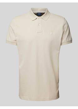 Koszulka polo z wyhaftowanym logo ze sklepu Peek&Cloppenburg  w kategorii T-shirty męskie - zdjęcie 171189002