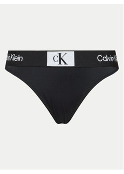 Calvin Klein Swimwear Dół od bikini KW0KW02353 Czarny ze sklepu MODIVO w kategorii Stroje kąpielowe - zdjęcie 171189384