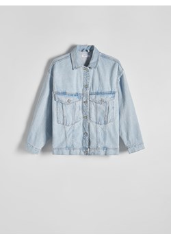 Reserved - Kurtka jeansowa - niebieski ze sklepu Reserved w kategorii Kurtki damskie - zdjęcie 171189840