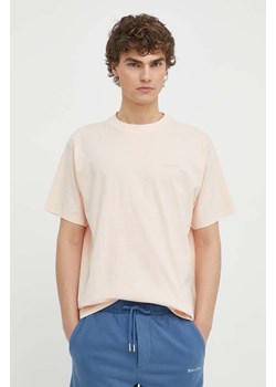 Levi&apos;s t-shirt bawełniany męski kolor pomarańczowy wzorzysty ze sklepu ANSWEAR.com w kategorii T-shirty męskie - zdjęcie 171191130