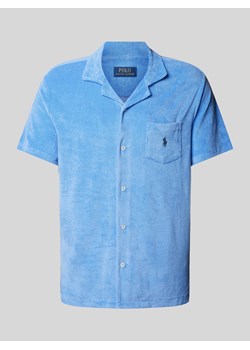 Koszula casualowa o kroju slim fit z rękawem o dł. 1/2 ze sklepu Peek&Cloppenburg  w kategorii Koszule męskie - zdjęcie 171192951