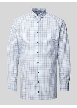 Koszula biznesowa o kroju Modern Fit w kratkę ze sklepu Peek&Cloppenburg  w kategorii Koszule męskie - zdjęcie 171193024