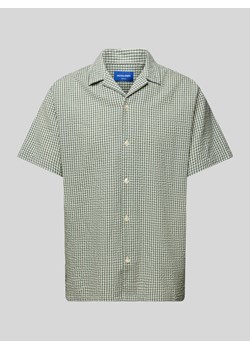 Koszula casualowa z listwą guzikową w kolorze beżowym ze sklepu Peek&Cloppenburg  w kategorii Koszule męskie - zdjęcie 171193174