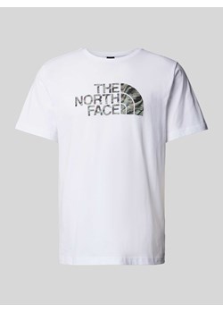 T-shirt z nadrukiem z logo model ‘EASY’ ze sklepu Peek&Cloppenburg  w kategorii T-shirty męskie - zdjęcie 171193201