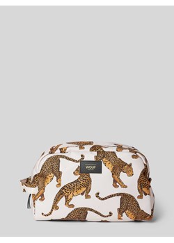 Kosmetyczka z nadrukowanym motywem na całej powierzchni model ‘The Leopard’ ze sklepu Peek&Cloppenburg  w kategorii Kosmetyczki damskie - zdjęcie 171193273