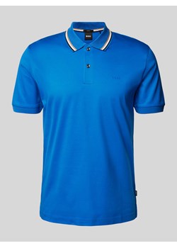 Koszulka polo o kroju slim fit z krótką listwą guzikową ze sklepu Peek&Cloppenburg  w kategorii T-shirty męskie - zdjęcie 171193363