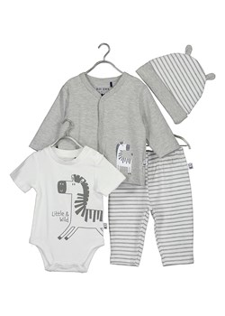 Blue Seven 4-częściowy zestaw w kolorze szaro-białym ze sklepu Limango Polska w kategorii Odzież dla niemowląt - zdjęcie 171195320