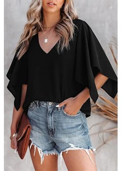 Bluzka RIOMELDA BLACK ze sklepu Ivet Shop w kategorii Bluzki damskie - zdjęcie 171196973