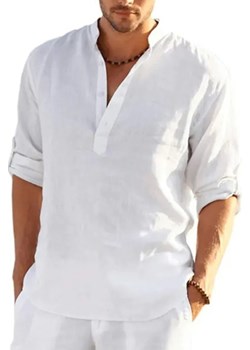 Koszula RENFILDO WHITE ze sklepu Ivet Shop w kategorii Koszule męskie - zdjęcie 171196981