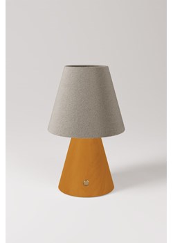 H & M - Lampa Do Ładowania Z Kloszem I Żarówką - Żółty ze sklepu H&M w kategorii Lampy stołowe - zdjęcie 171197752