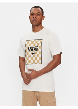 Vans T-Shirt Mn Classic Print Box VN0A5E7Y Écru Classic Fit ze sklepu MODIVO w kategorii T-shirty męskie - zdjęcie 171200584