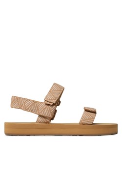 Sandały Roxy ARJL100930 Brązowy ze sklepu eobuwie.pl w kategorii Sandały damskie - zdjęcie 171200920