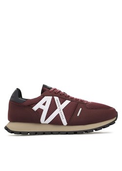 Sneakersy Armani Exchange XUX169 XV660 A552 Bordeaux+Bordeaux ze sklepu eobuwie.pl w kategorii Buty sportowe męskie - zdjęcie 171202760