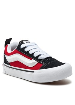 Tenisówki Vans Knu Skool VN000CYUBRR1 Black/Racing Red ze sklepu eobuwie.pl w kategorii Trampki dziecięce - zdjęcie 171202942