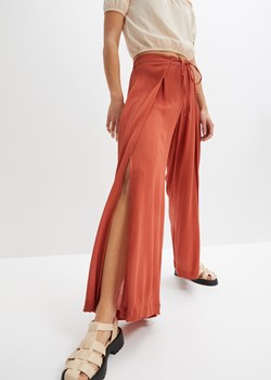 Spodnie z rozcięciem ze sklepu bonprix w kategorii Spodnie damskie - zdjęcie 171204370