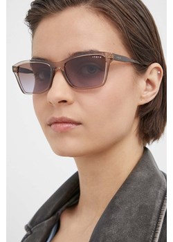 VOGUE okulary przeciwsłoneczne damskie kolor beżowy 0VO5551S ze sklepu ANSWEAR.com w kategorii Okulary przeciwsłoneczne damskie - zdjęcie 171204461