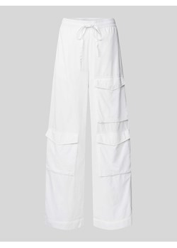 Spodnie cargo z elastycznym pasem ze sklepu Peek&Cloppenburg  w kategorii Spodnie damskie - zdjęcie 171205703