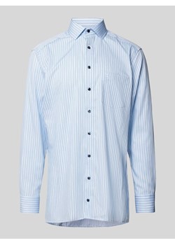 Koszula biznesowa o kroju modern fit w paski ze sklepu Peek&Cloppenburg  w kategorii Koszule męskie - zdjęcie 171206002