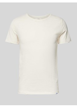 T-shirt w jednolitym kolorze model ‘Konrad’ ze sklepu Peek&Cloppenburg  w kategorii T-shirty męskie - zdjęcie 171206031