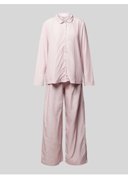 Piżama z listwą guzikową ze sklepu Peek&Cloppenburg  w kategorii Piżamy damskie - zdjęcie 171206034