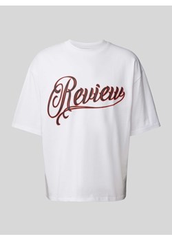 T-shirt z nadrukiem z logo ze sklepu Peek&Cloppenburg  w kategorii T-shirty męskie - zdjęcie 171206062