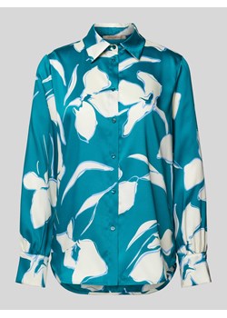 Bluzka koszulowa z wzorem na całej powierzchni ze sklepu Peek&Cloppenburg  w kategorii Koszule damskie - zdjęcie 171206172
