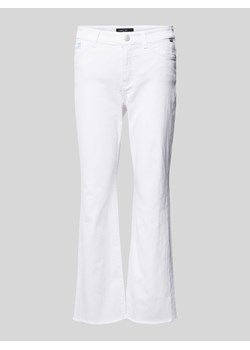 Jeansy z poszerzanymi nogawkami z postrzępionymi wykończeniami model ‘FORLI’ ze sklepu Peek&Cloppenburg  w kategorii Jeansy damskie - zdjęcie 171206233