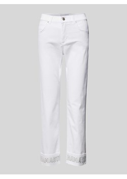 Jeansy skrócone w jednolitym kolorze model ‘Cici’ ze sklepu Peek&Cloppenburg  w kategorii Jeansy damskie - zdjęcie 171206363
