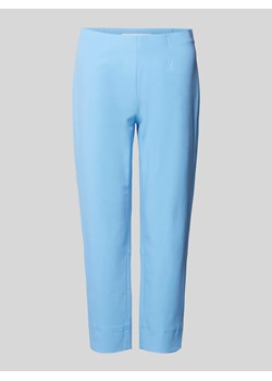 Spodnie o kroju slim fit w jednolitym kolorze model ‘PENNY’ ze sklepu Peek&Cloppenburg  w kategorii Spodnie damskie - zdjęcie 171206381