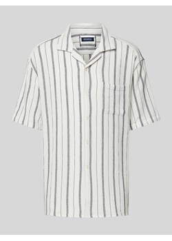 Koszula casualowa o kroju regular fit z wzorem w paski ze sklepu Peek&Cloppenburg  w kategorii Koszule męskie - zdjęcie 171206420