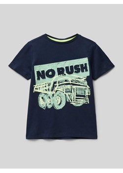 T-shirt z nadrukowanym motywem ze sklepu Peek&Cloppenburg  w kategorii T-shirty chłopięce - zdjęcie 171206441