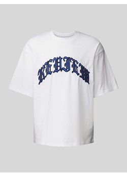 T-shirt z wyhaftowanym logo ze sklepu Peek&Cloppenburg  w kategorii T-shirty męskie - zdjęcie 171206494