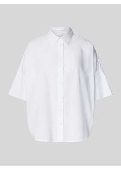 Bluzka koszulowa z obniżonymi ramionami ze sklepu Peek&Cloppenburg  w kategorii Koszule damskie - zdjęcie 171206500