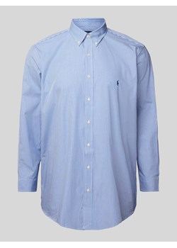 Koszula casualowa PLUS SIZE z wyhaftowanym logo ze sklepu Peek&Cloppenburg  w kategorii Koszule męskie - zdjęcie 171206592