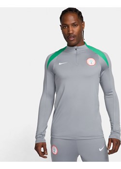 Męska treningowa koszulka piłkarska Nike Dri-FIT Nigeria Strike - Szary ze sklepu Nike poland w kategorii T-shirty męskie - zdjęcie 171206721